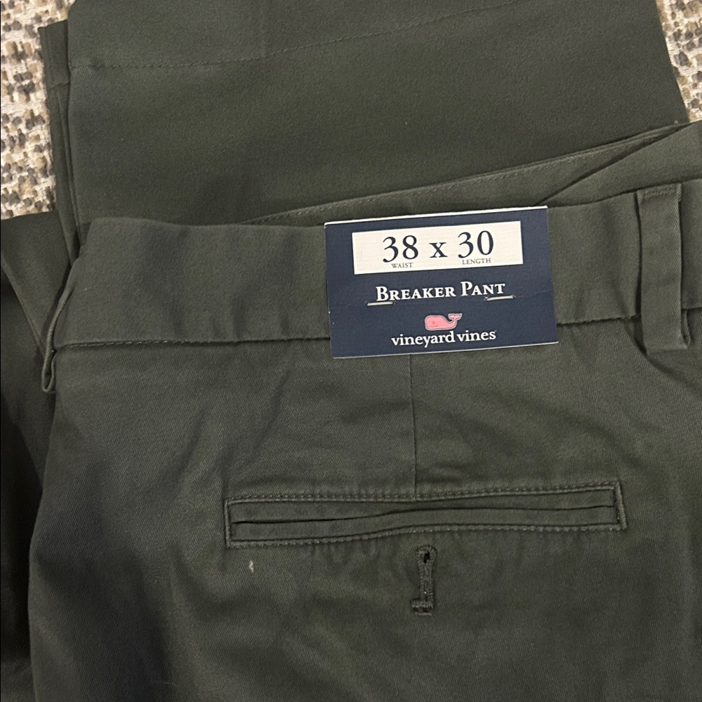 Vineyard Vines Men's Chino Pants - Dark Green